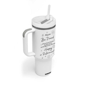 Retirement Gifts Tumbler With Handle May You Be Proud Of The Work You Do TB10 Print Your Wear
