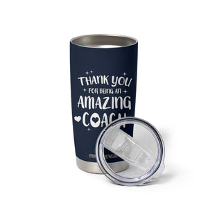 Coach Thank You Tumbler Cup Basketball Football Sports Coach Appreciation Gifts TB10 Print Your Wear