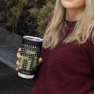 Funny Pickleball Lovers Tumbler Cup Pickleball Gift for Coach Player Him Her TB10 Print Your Wear
