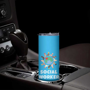 Social Worker Gifts Skinny Tumbler Appreciation Gifts For Social Works Practitioner TB10 Print Your Wear