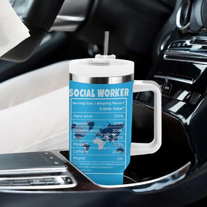 Social Worker Gifts Tumbler With Handle Appreciation Gifts For Social Works Practitioner TB10 Print Your Wear