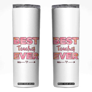 Best Teacher Appreciation Gifts Skinny Tumbler Thank You Appreciation Gifts From Students TB10 White Print Your Wear