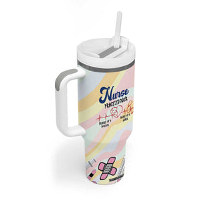 Nurses Practitioner Tumbler With Handle NP Gifts For Women Nursing School TB10 Print Your Wear