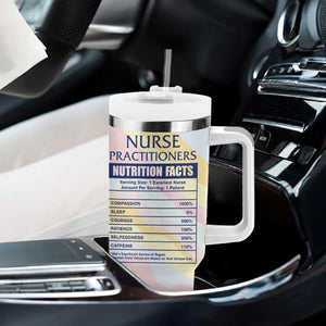 Nurses Practitioner Tumbler With Handle NP Gifts For Women Nursing School TB10 Print Your Wear