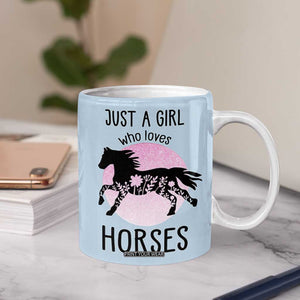 Horse Gifts For Girls Coffee Mug Horse Lovers Equestrian Girls Cowgirl Gift TB10 Print Your Wear