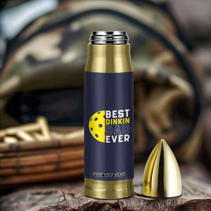 Funny Pickleball Dad Bullet Tumbler Best Dinkin Dad Ever Fathers Day Gift TB10 Print Your Wear