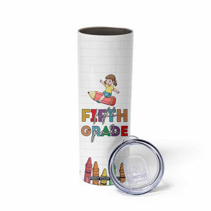 Fifth Grade Skinny Tumbler Teacher Back to School TB10 Print Your Wear