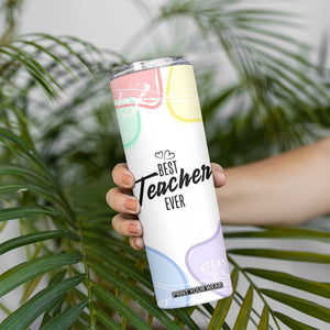 Best Teacher Appreciation Gifts Skinny Tumbler From Students Cute Pastel Butterfly TB10 Print Your Wear