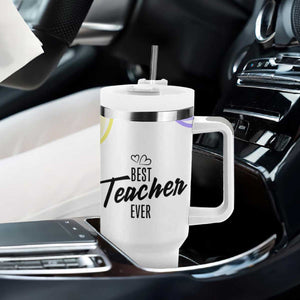 Best Teacher Appreciation Gifts Tumbler With Handle From Students Cute Pastel Butterfly TB10 Print Your Wear