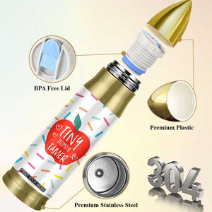 Tiny Human Tamer Teacher Bullet Tumbler Funny Preschool Kindergarten Teachers TB10 Print Your Wear