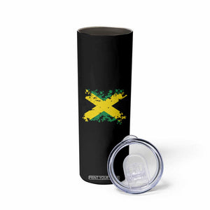 Jamaican Flag Skinny Tumbler It's A Jamaica Thing Yuh Nah Guh Understand Funny Jamaica Souvenir Love Travel Vacation TB10 Print Your Wear