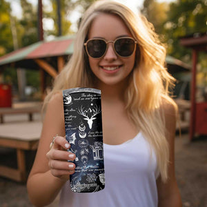 Velaris City Of Starlight Skinny Tumbler Fantasy Night Sky Bookish Book Lovers TB10 Print Your Wear