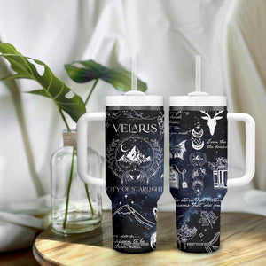 Velaris City Of Starlight Tumbler With Handle Fantasy Night Sky Bookish Book Lovers TB10 Print Your Wear