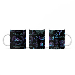 Velaris City Of Starlight Coffee Mug Fantasy Celestial City Night Sky Bookish Book Lovers TB10 Print Your Wear