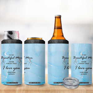 Valentine Gifts For Mom 4 in 1 Can Cooler Tumbler I Love You Mom Mama Momma Gift Ideas TB10 Print Your Wear