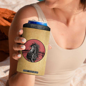Horse Lovers 4 in 1 Can Cooler Tumbler Inspiration Equestrian Girls Cowgirl Gifts TB10 Print Your Wear