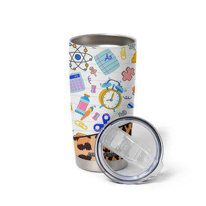 Teacher Tumbler Cup Teaching Is A Work of Heart Teachers Day Appreciation Gifts TB10 Print Your Wear