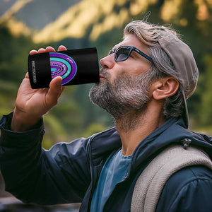 Suicide Prevention Awareness 4 in 1 Can Cooler Tumbler Hope Faith Love Strength Teal Purple Christian Sunflower TB10 Print Your Wear