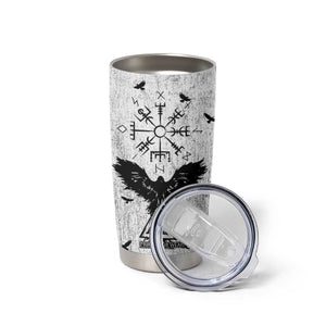 Viking Tumbler Cup Raven Celtic Gift For Men Dad Son TB10 Print Your Wear
