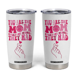 Funny Mom Birthday Gift Tumbler Cup Cute Valentines Mothers Day Present From Daughter Son TB10 White Print Your Wear