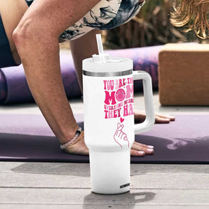 Funny Mom Birthday Gift Tumbler With Handle Cute Valentines Mothers Day Present From Daughter Son TB10 Print Your Wear