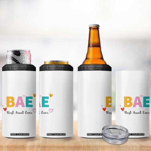 Aunt Gifts 4 in 1 Can Cooler Tumbler Aunts Gifts For Birthday Christmas Mothers Day Best Aunt Ever TB10 Print Your Wear
