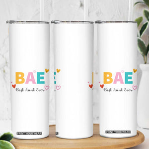 Aunt Gifts Skinny Tumbler Aunts Gifts For Birthday Christmas Mothers Day Best Aunt Ever TB10 Print Your Wear
