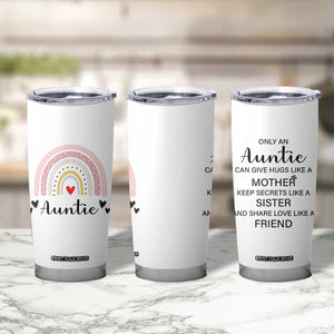 Auntie Gifts Tumbler Cup Aunts Gifts For Birthday Christmas Mothers Day TB10 Print Your Wear
