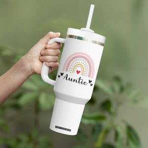 Auntie Gifts Tumbler With Handle Aunts Gifts For Birthday Christmas Mothers Day TB10 Print Your Wear