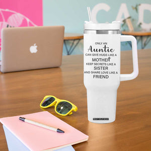 Auntie Gifts Tumbler With Handle Aunts Gifts For Birthday Christmas Mothers Day TB10 Print Your Wear