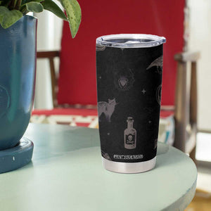 Witches Brew Coffee Co Iced Coffee Tumbler Cup Hocus Gifts for Women Halloween Birthday TB10 Print Your Wear