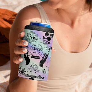 Witches for Kamala 4 in 1 Can Cooler Tumbler Feminist Gift Witchy Decor Witch Coffee Cup Fortune Teller TB10 Print Your Wear
