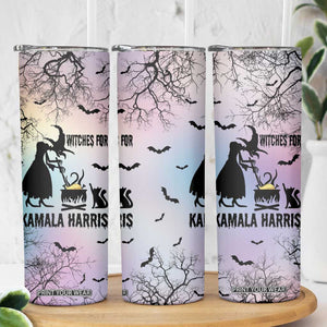 Witches for Kamala Harris 2024 Skinny Tumbler Halloween Witch US President Election Feminist Gothic TB10 Print Your Wear
