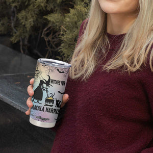 Witches for Kamala Harris 2024 Tumbler Cup Halloween Witch US President Election Feminist Gothic TB10 Print Your Wear