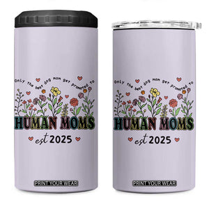 New Mom Gifts 4 in 1 Can Cooler Tumbler Funny Dog Moms Pregnancy Must Haves TB10 One Size: 16 oz Purple Print Your Wear