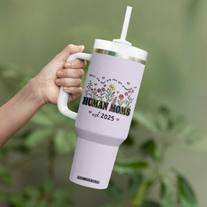 New Mom Gifts Tumbler With Handle Funny Dog Moms Pregnancy Must Haves TB10 Print Your Wear