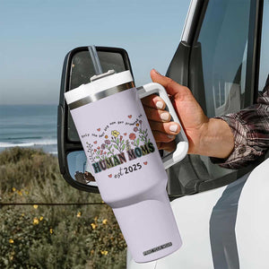 New Mom Gifts Tumbler With Handle Funny Dog Moms Pregnancy Must Haves TB10 Print Your Wear