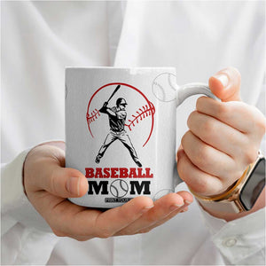 Baseball Mom Coffee Mug My Favorite Player Calls Me Mom Mothers Day TB10 Print Your Wear
