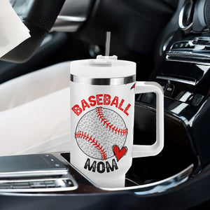 Baseball Mom Tumbler With Handle Leopard Print Mothers Day Birthday Gifts From Daughter Son TB10 Print Your Wear