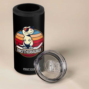 Funny Brother Gifts 4 in 1 Can Cooler Tumbler I Smile Because You Are My Brother TB10 Print Your Wear