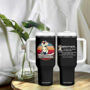 Funny Brother Gifts Tumbler With Handle I Smile Because You Are My Brother TB10 Print Your Wear