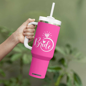 Funny Bride Tumbler With Handle Look At You Getting All Married And Sh*t TB10 Print Your Wear