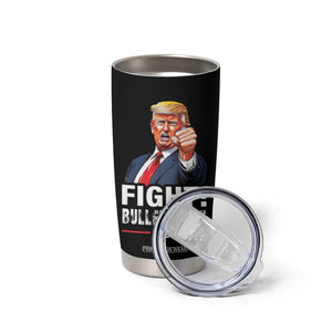 Trump 2024 Tumbler Cup Fight BulletProof At Election Rally American TB10 Print Your Wear