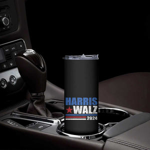 Kamala Harris Tim Walz 2024 Election Skinny Tumbler We're Not Going Back Vote Blue Madam President TB10 Print Your Wear