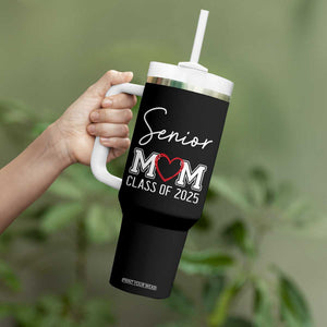 Senior Mom Class Of 2025 Back To School Tumbler With Handle Proud Mom of Graduate Graduation TB10 Print Your Wear