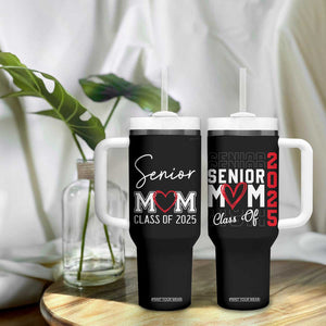 Senior Mom Class Of 2025 Back To School Tumbler With Handle Proud Mom of Graduate Graduation TB10 Print Your Wear