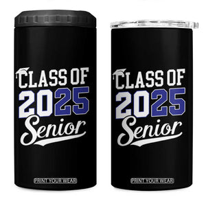 Senior 2025 4 in 1 Can Cooler Tumbler Class of 2025 Graduation Back To School Graduate Graduation TB10 One Size: 16 oz Black Print Your Wear