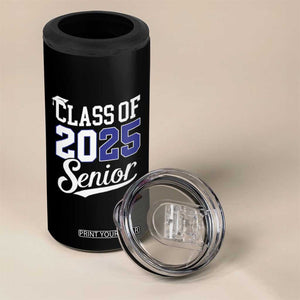 Senior 2025 4 in 1 Can Cooler Tumbler Class of 2025 Graduation Back To School Graduate Graduation TB10 Print Your Wear