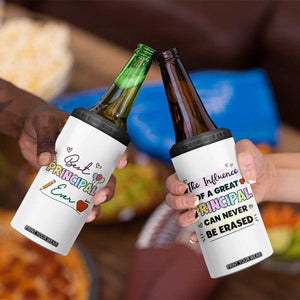 Principal Gifts 4 in 1 Can Cooler Tumbler School Principals Day Best Principal Ever TB10 Print Your Wear