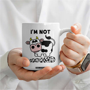 Funny Cow Lovers Coffee Mug Not Amooosed TB10 Print Your Wear